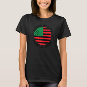 Black History Month 2022 African American Flag Blm T-Shirt
