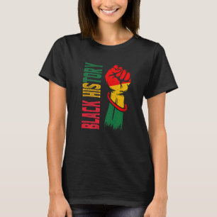 Black History Month 2022 Bhm African American Powe T-Shirt