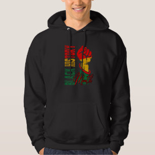 Black History Month 2022 Bhm Melanin African Ameri Hoodie