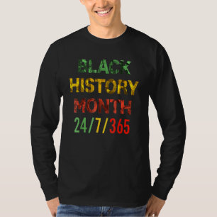 Black History Month 2022 Black History 365 Melanin T-Shirt