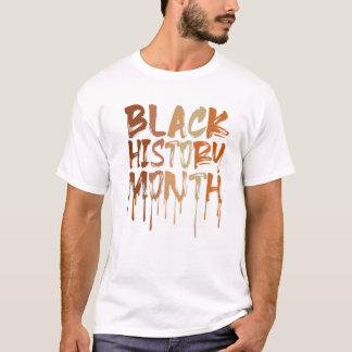 Black History Month 2022 S Black History Melanin P T-Shirt