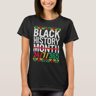 Black History Month 2023 Black History 247365 Mela T-Shirt