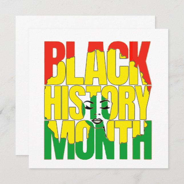 BLACK HISTORY MONTH 2024 (Front/Back)