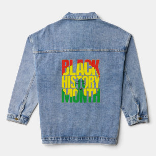 BLACK HISTORY MONTH 2024 DENIM JACKET