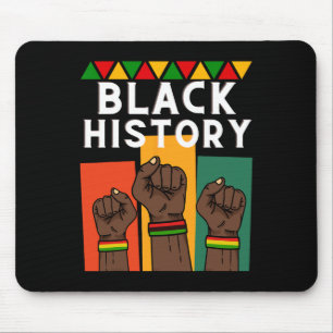 Black History Month 2025 African American For Man Mouse Mat