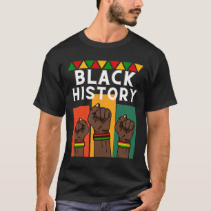 Black History Month 2025 African American For Man  T-Shirt