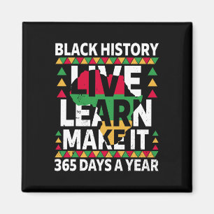 Black History Month 2025 Apparel  Magnet