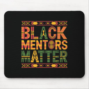 Black History Month 2025 Black Mentors Problem Mouse Mat