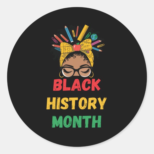Black History Month 2025 Sticker  (Front)
