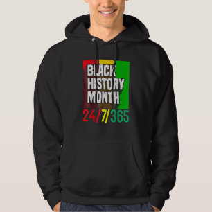 Black History Month 247365 African American Melani Hoodie