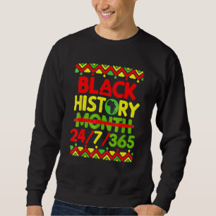 Black History Month 247365 African American Melani Sweatshirt