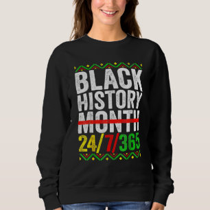 Black History Month 247365 African American Melani Sweatshirt