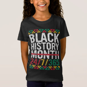 Black History Month 247365 Gift Pride African Amer T-Shirt