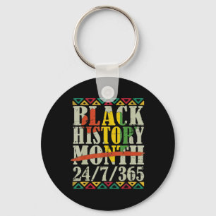 Black History Month 247365 With African Map Flag 1 Key Ring