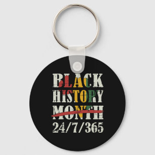 Black History Month 247365 With African Map Flag Key Ring