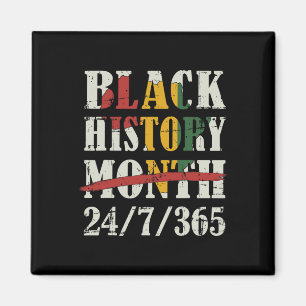 Black History Month 247365 With African Map Flag Magnet
