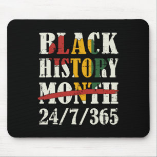 Black History Month 247365 With African Map Flag  Mouse Mat