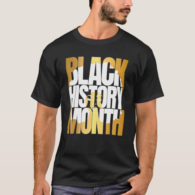 Black History Month 24 7 BHM African Pride Men Wom T-Shirt (Front)