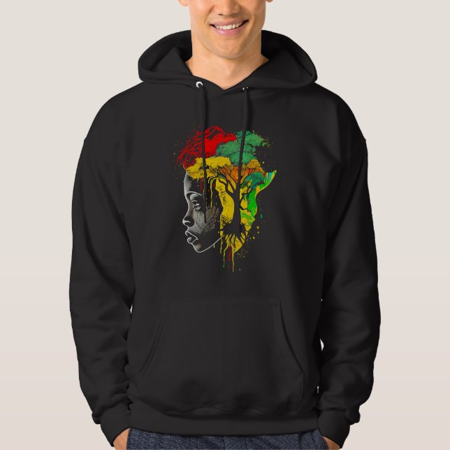 Black history month  African American Ancestors' r Hoodie (Front)