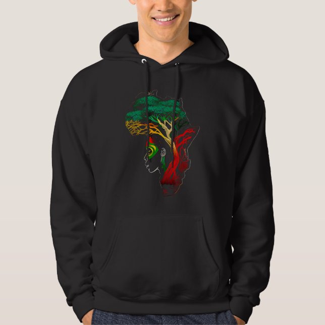 Black history month  African American Ancestors' r Hoodie (Front)
