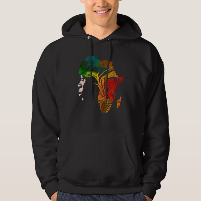 Black history month  African American Ancestors' r Hoodie (Front)