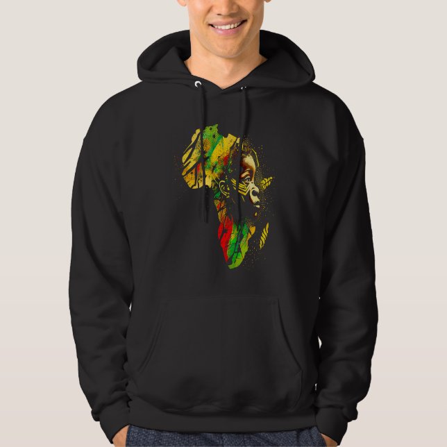 Black history month  African American Ancestors' r Hoodie (Front)