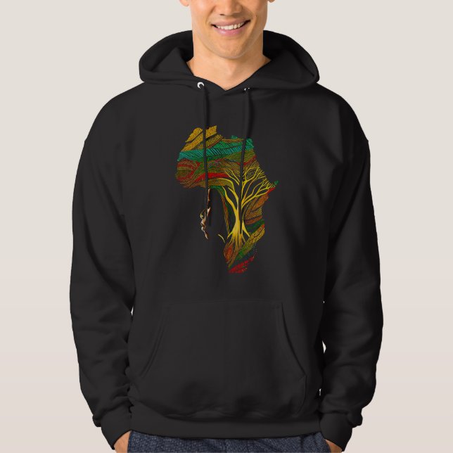 Black history month  African American Ancestors' r Hoodie (Front)