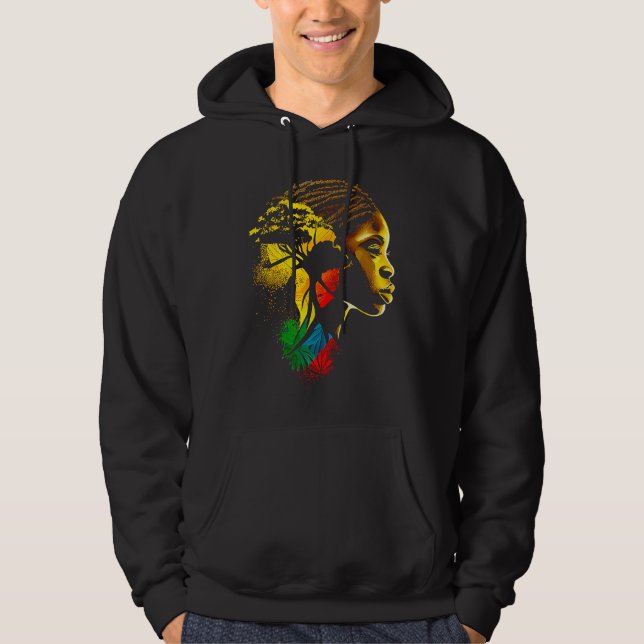 Black history month  African American Ancestors' r Hoodie (Front)