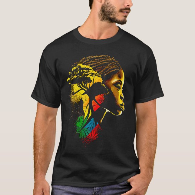 Black history month  African American Ancestors' r T-Shirt (Front)