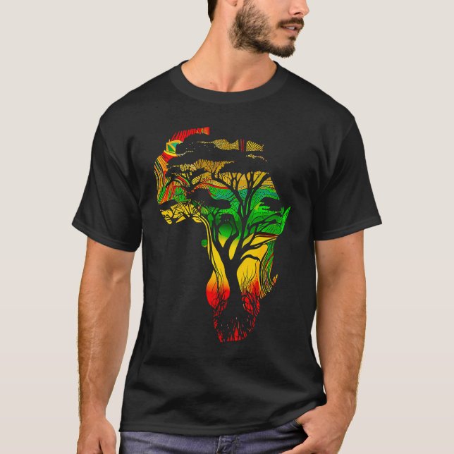 Black history month  African American Ancestors' r T-Shirt (Front)