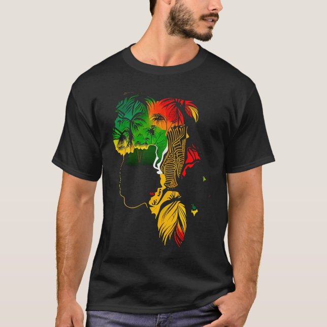 Black history month  African American Ancestors' r T-Shirt (Front)