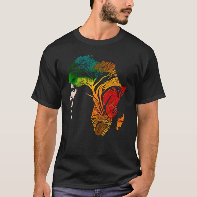 Black history month  African American Ancestors' r T-Shirt (Front)