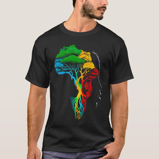Black history month  African American Ancestors' r T-Shirt (Front)