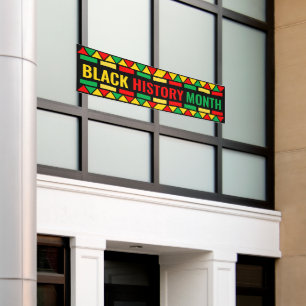 Black History Month, African American Celebration Banner