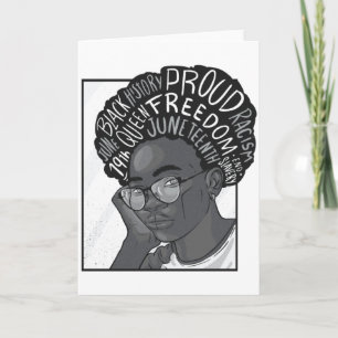 Black History Month African American Country Celeb Card