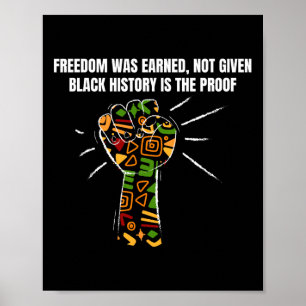 Black History Month African American Country Celeb Poster