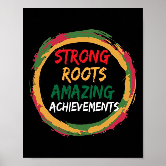 Black History Month African American Country Celeb Poster (Front)