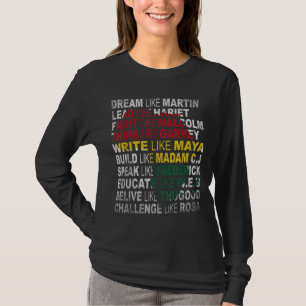 Black History Month African American Country Celeb T-Shirt