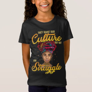 Black History Month African American For Women T-Shirt