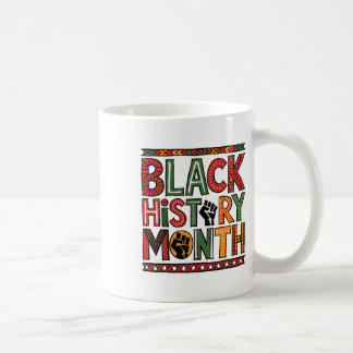 Black History Month African American Heritage Men Coffee Mug