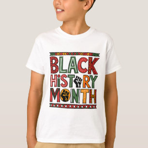 Black History Month African American Heritage Men T-Shirt