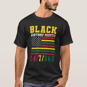 Black History Month African American Heritage USA T-Shirt