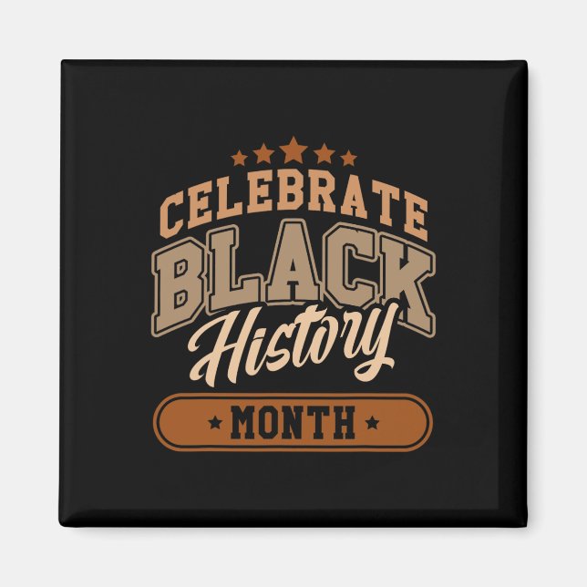 Black History Month African American History Women Magnet (Front)