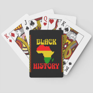 Black History Month, African american Playing Cards