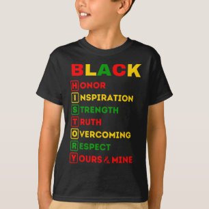 Black History Month African American Pride Celebra T-Shirt