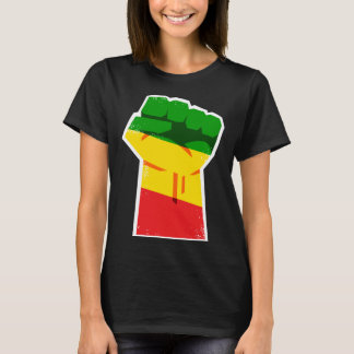 Black History Month African American Protest Fist  T-Shirt