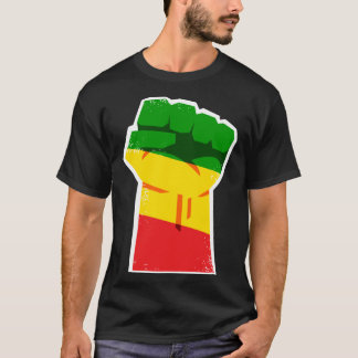 Black History Month African American Protest Fist  T-Shirt
