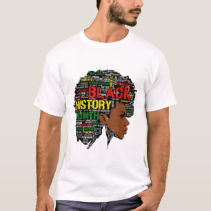 Black History Month African Quote Graphic Women Gi T-Shirt