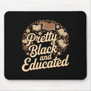 Black History Month African Roots Melanin Juneteen Mouse Mat