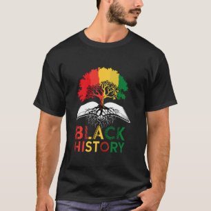 Black History Month African Roots Pan-African Prid T-Shirt